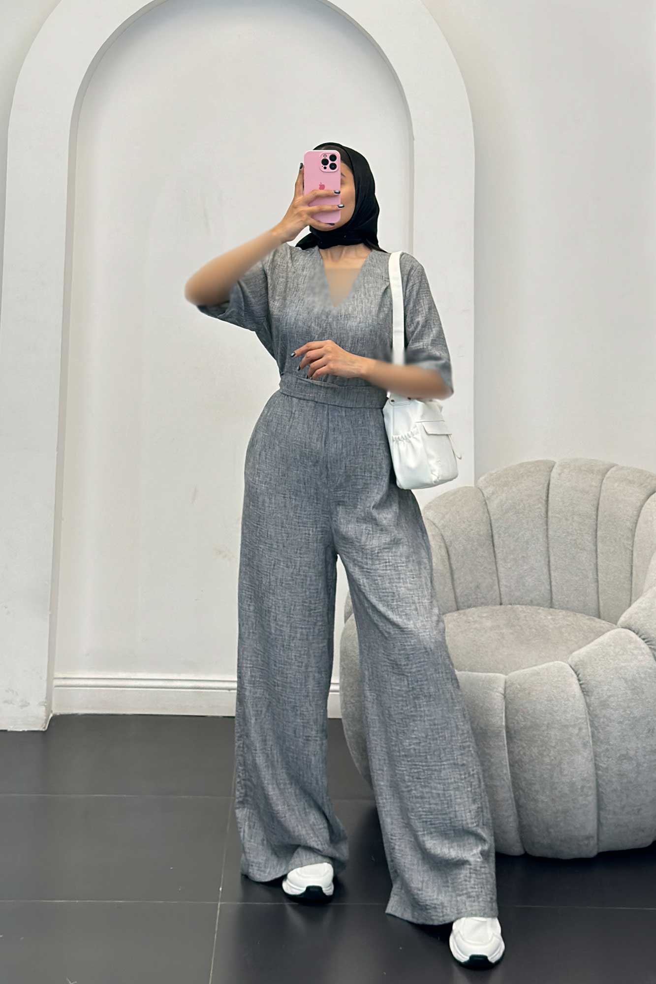 اورال شانتون برفکی یقه چپ و راست