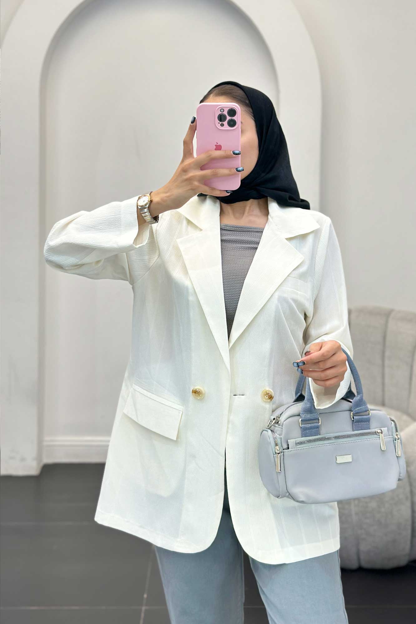 مانتو سه جیب جگوار کارن