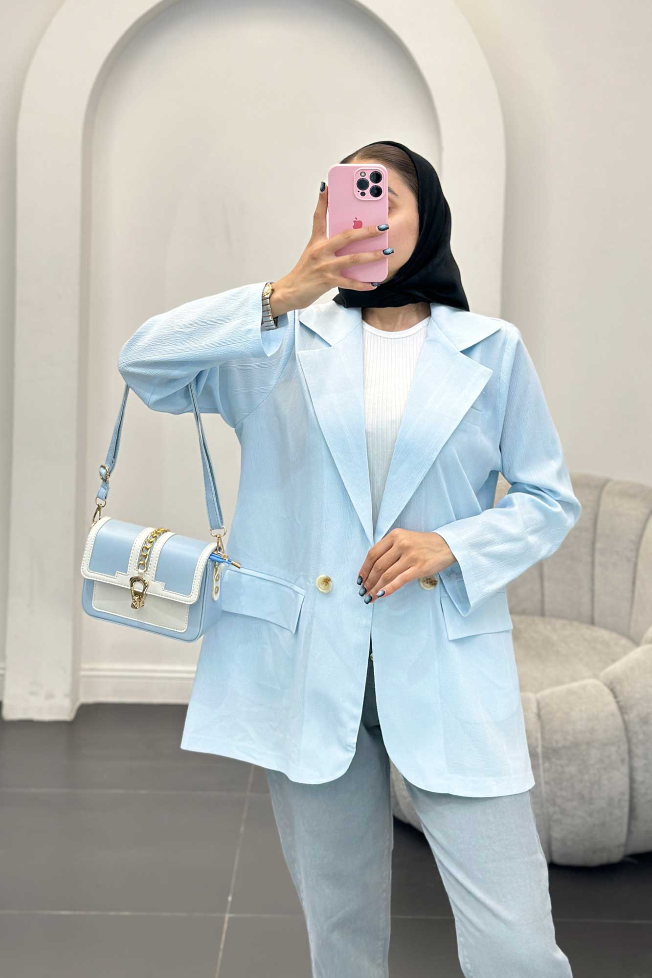 مانتو سه جیب جگوار کارن