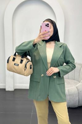 مانتو سه جیب جگوار کارن