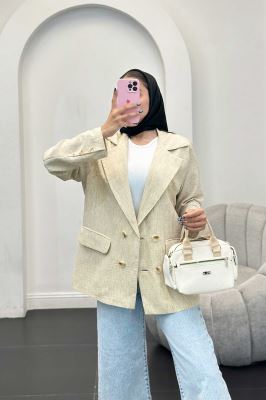 مانتو چهار دکمه شانتون برفکی رهام