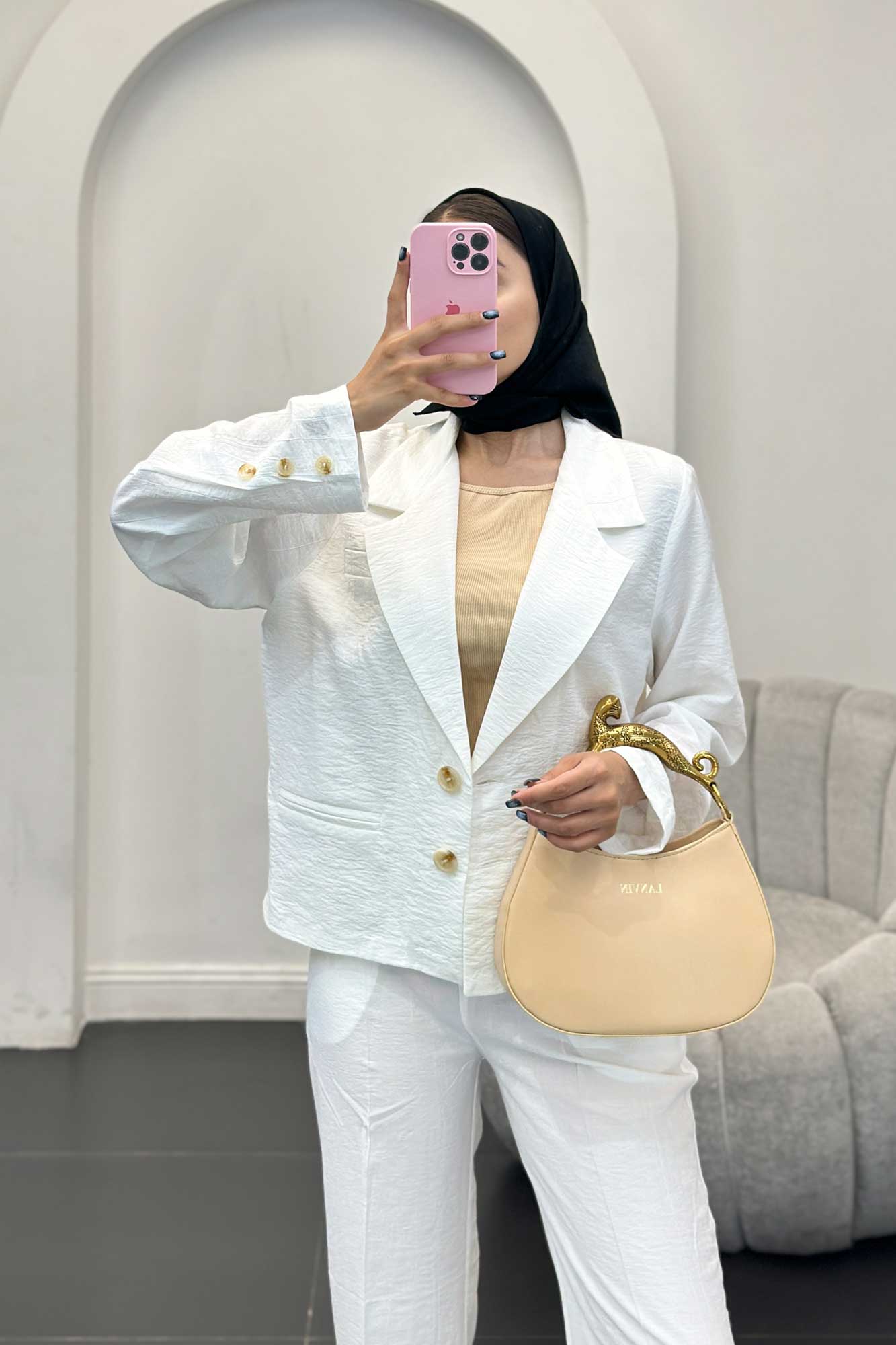 ست کت و شلوار دو دکمه کریشه زینو