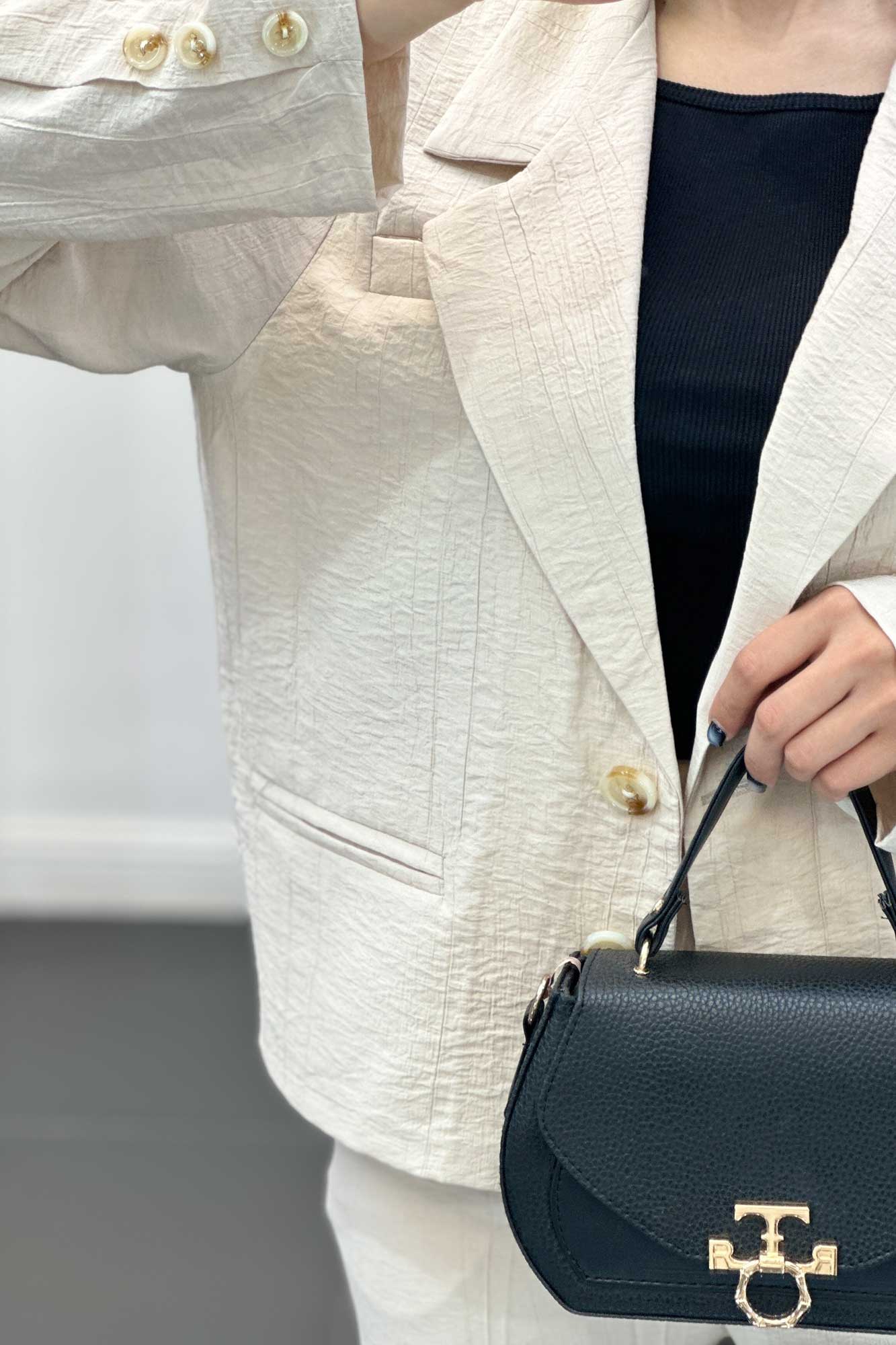 ست کت و شلوار دو دکمه کریشه زینو