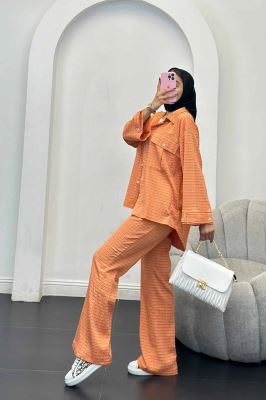 ست مانتو و شلوار نوا پشت هلال آویژه