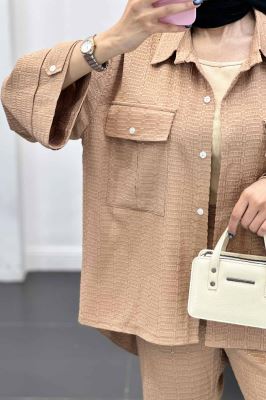 ست مانتو و شلوار نوا پشت هلال آویژه