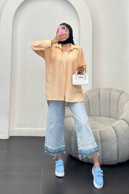 مانتو دو جیب شانتون برفکی سپنتا