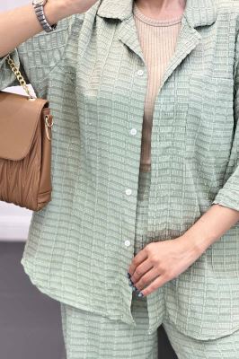 ست مانتو و شلوار نوا آستین سه رب ویدا