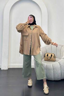 مانتو آستین شیپوری السا