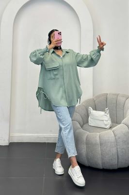 مانتو آستین شیپوری السا