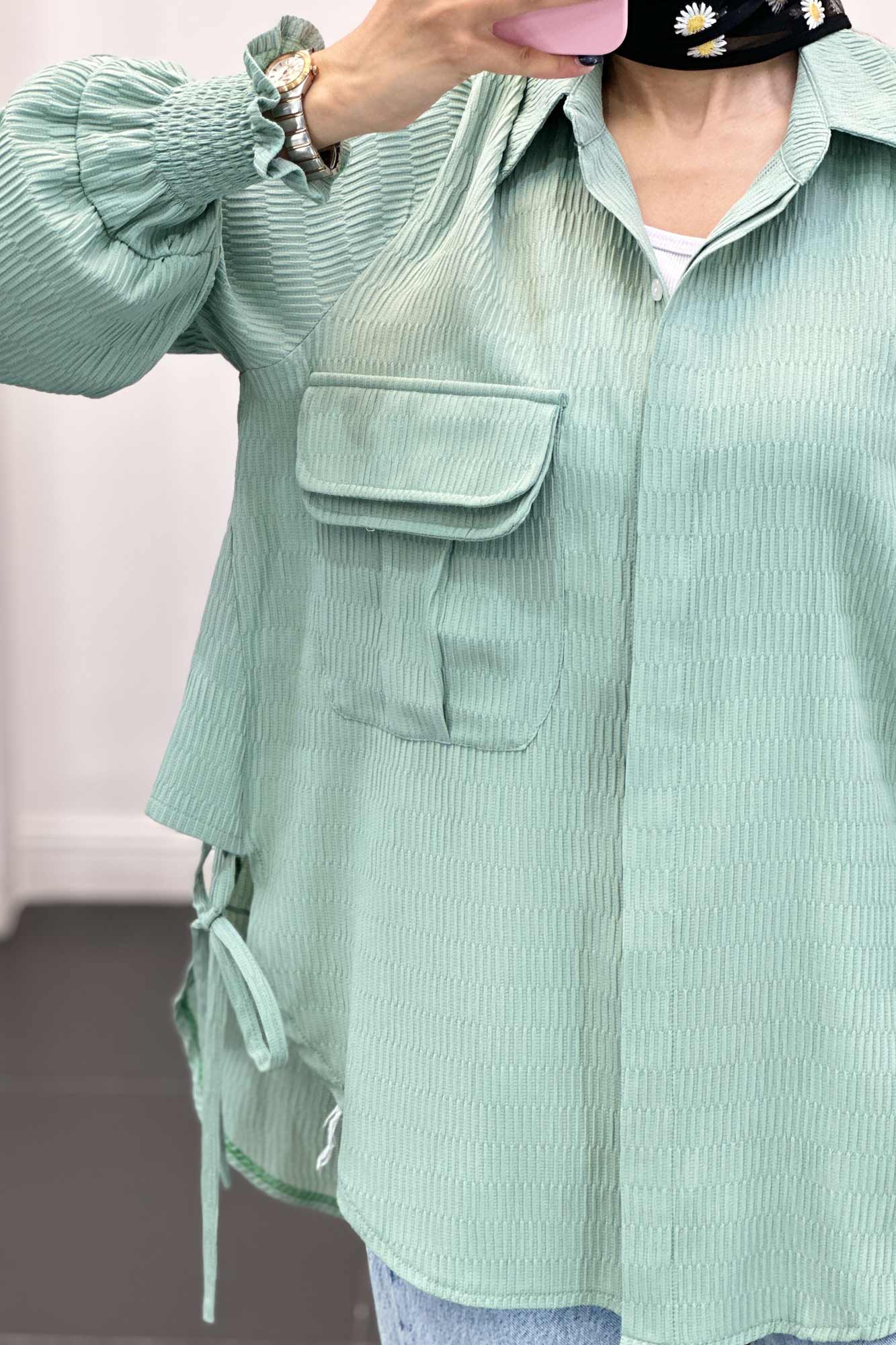 مانتو آستین شیپوری السا