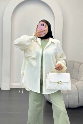 مانتو آستین شیپوری السا