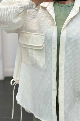 مانتو آستین شیپوری السا