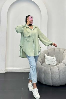 مانتو آستین شیپوری السا