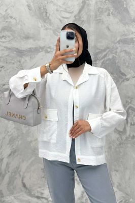 کت دو جیب پاکتی کریشه خاتون