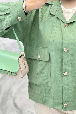 کت دو جیب پاکتی کریشه خاتون