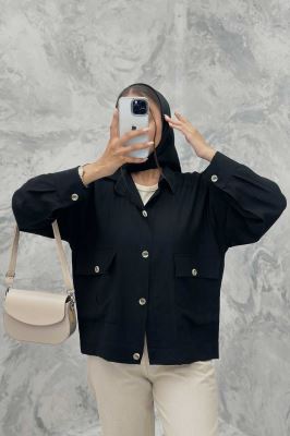 کت دو جیب پاکتی کریشه خاتون