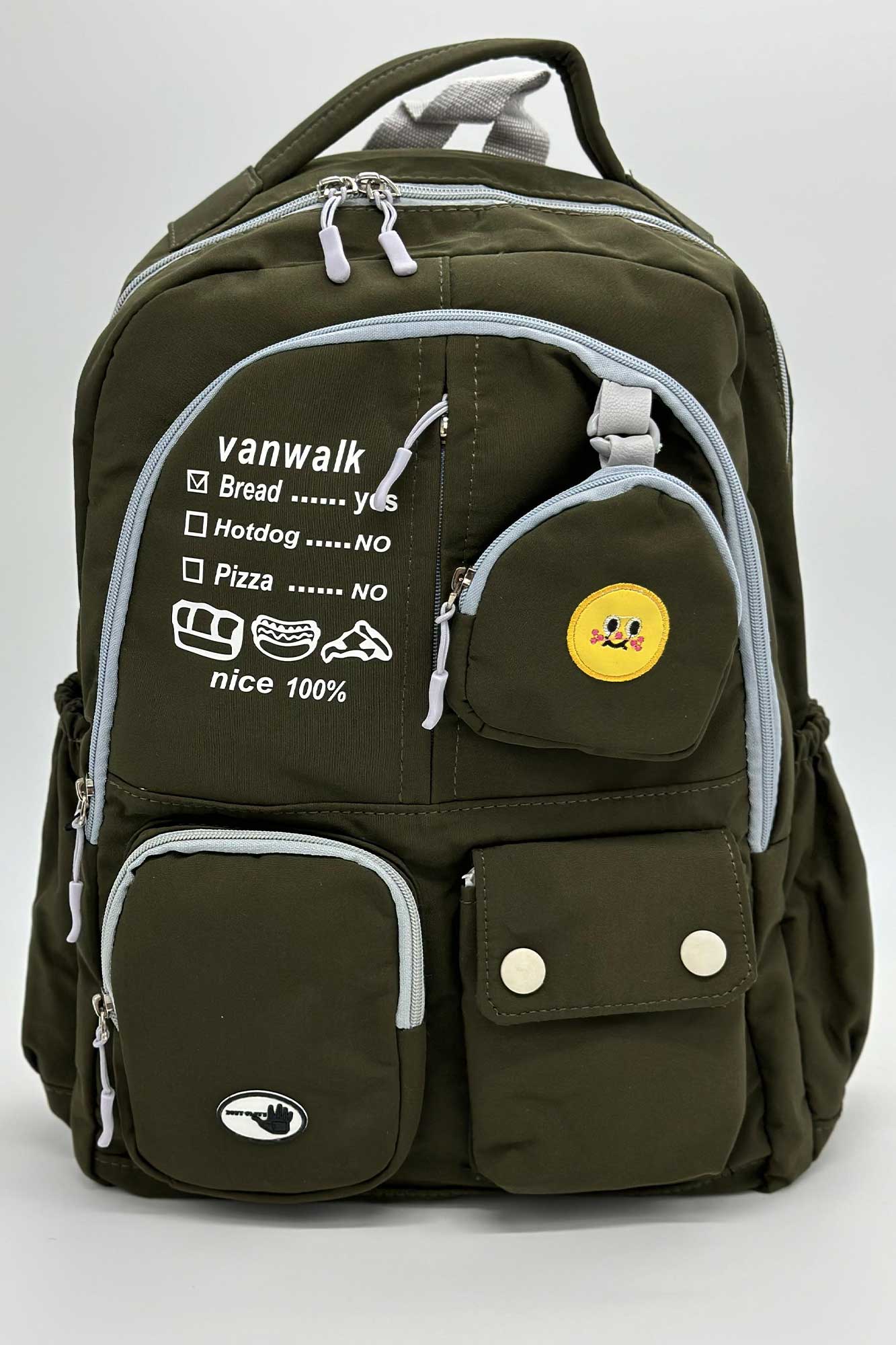 کوله وسط زیپ جا هنسویری دار 4043