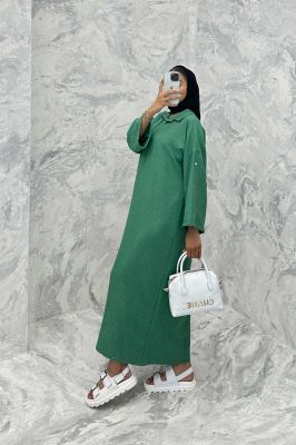 مانتو کفتان آستین پاگن شانتون