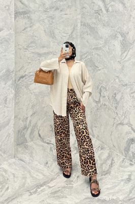 مانتو آستین پاگن نوا یقه آبشاری