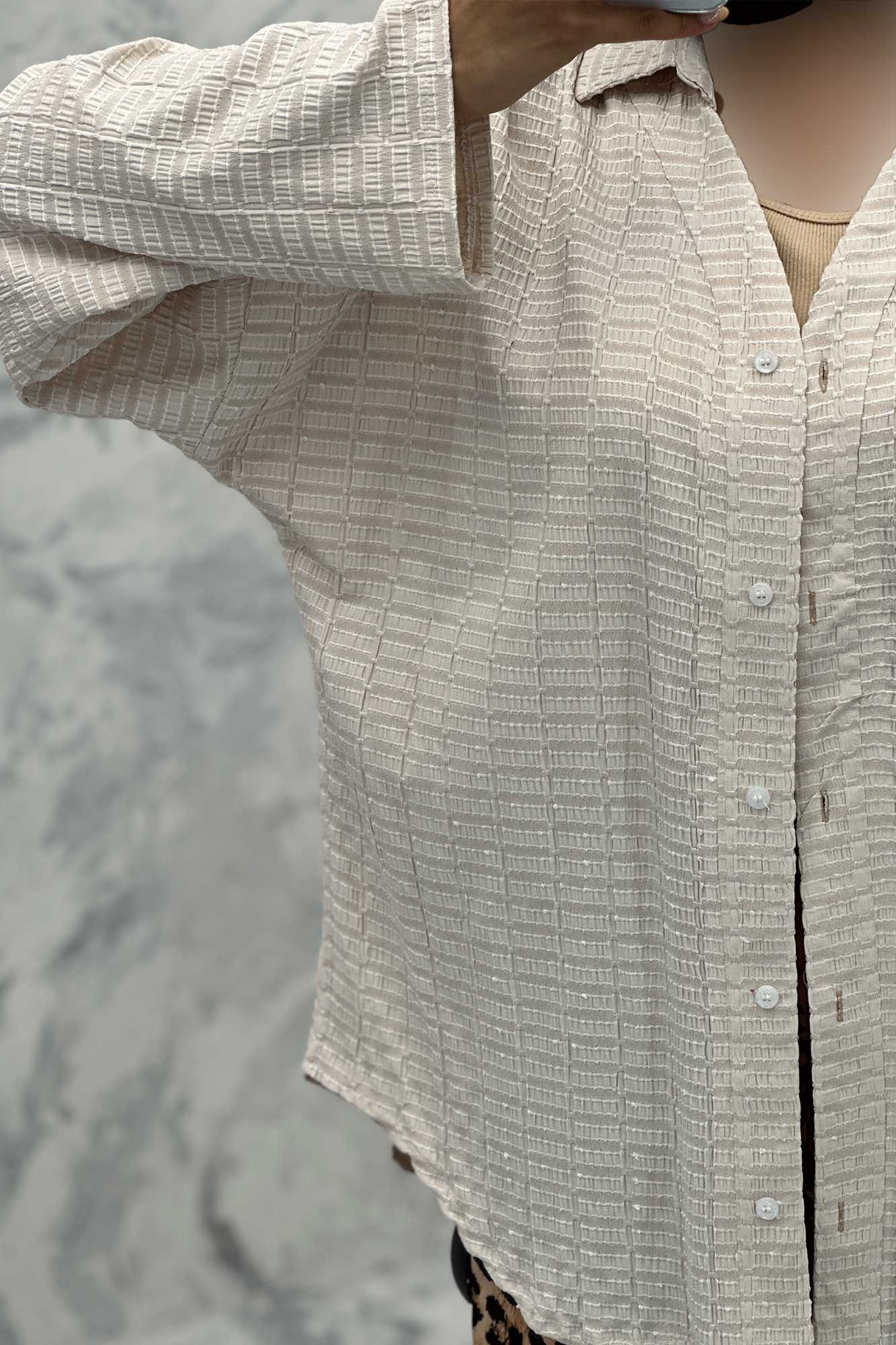 مانتو آستین پاگن نوا یقه آبشاری