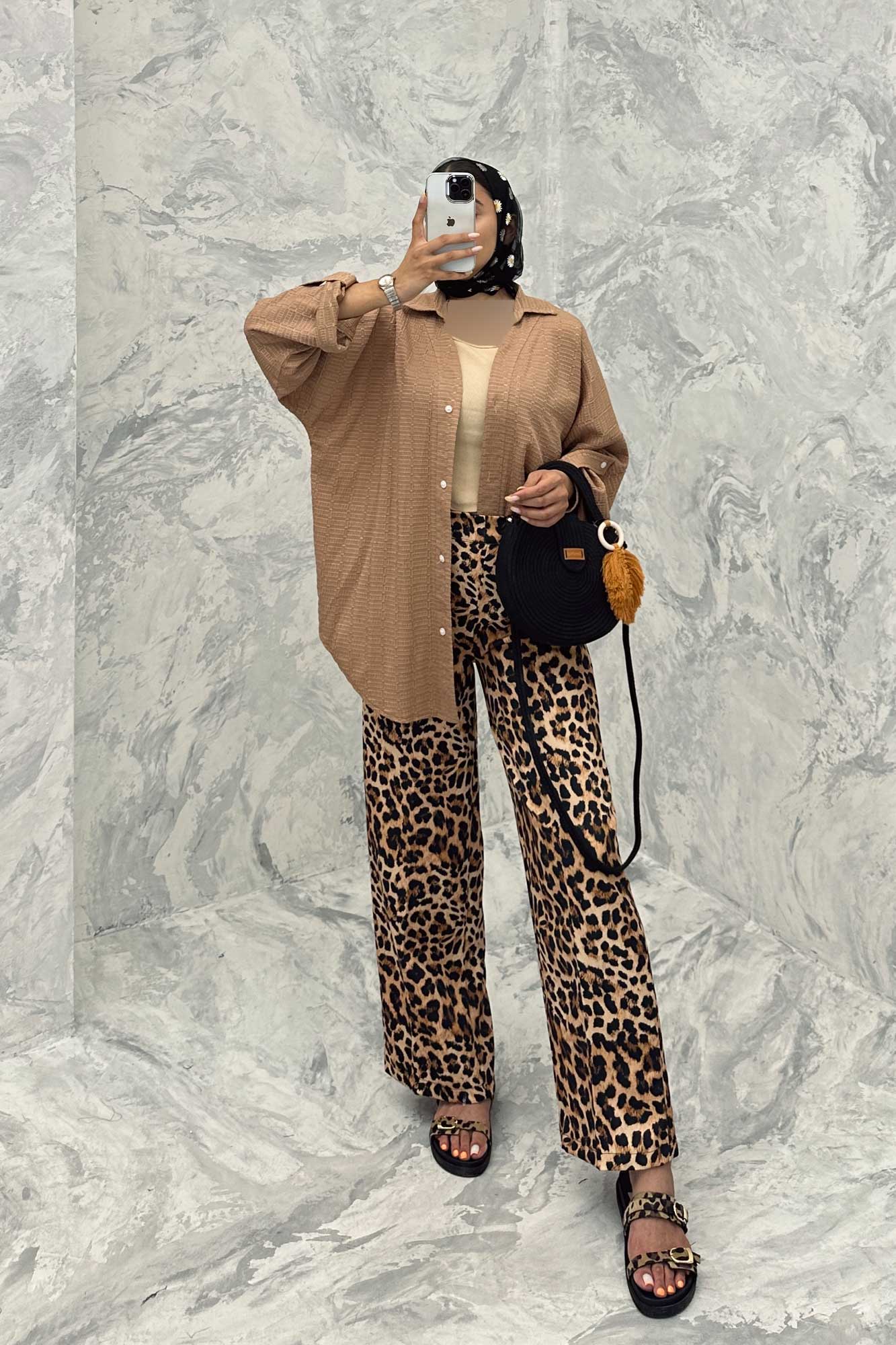 مانتو آستین پاگن نوا یقه آبشاری