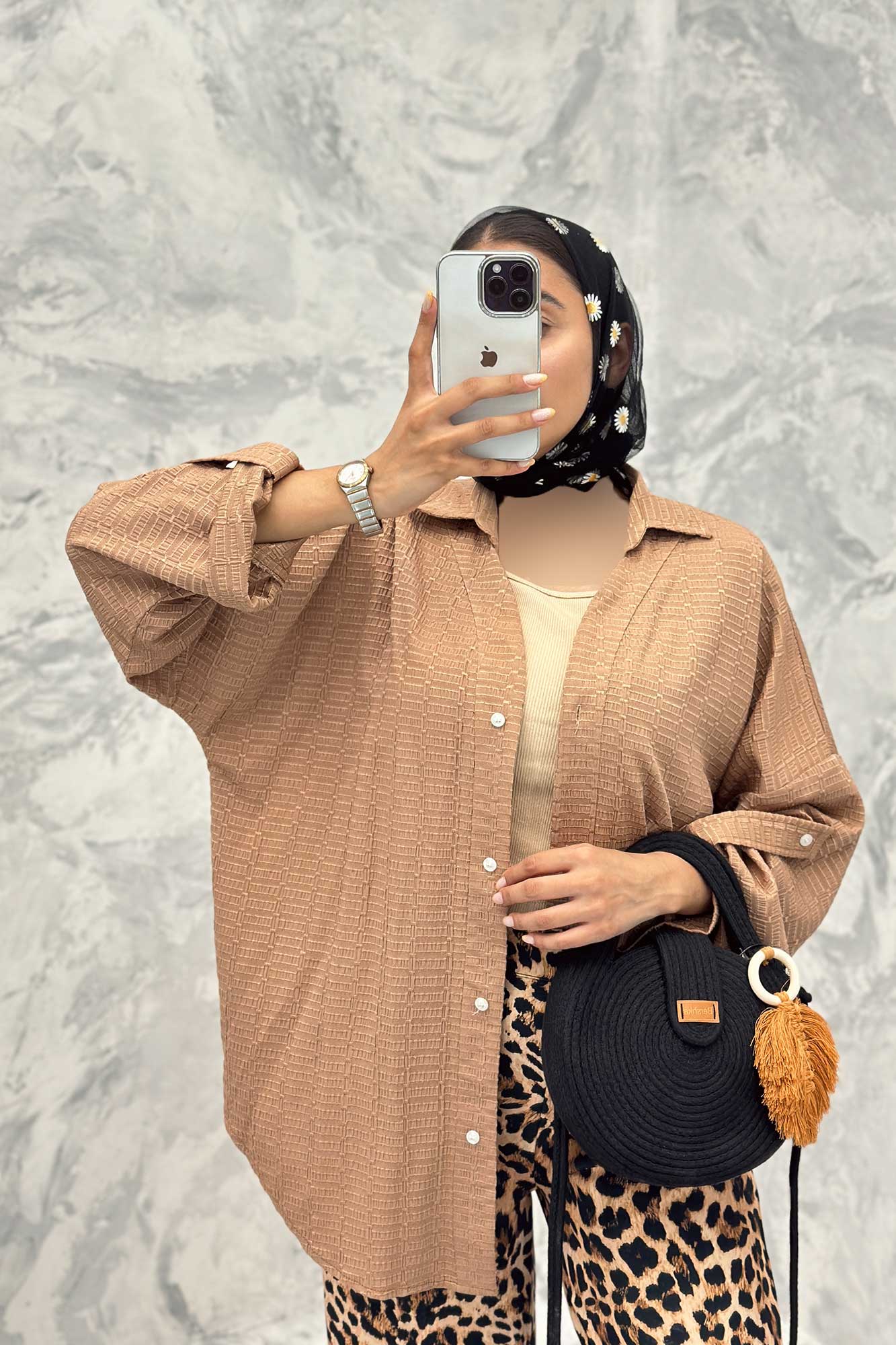 مانتو آستین پاگن نوا یقه آبشاری