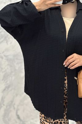 مانتو آستین پاگن نوا یقه آبشاری