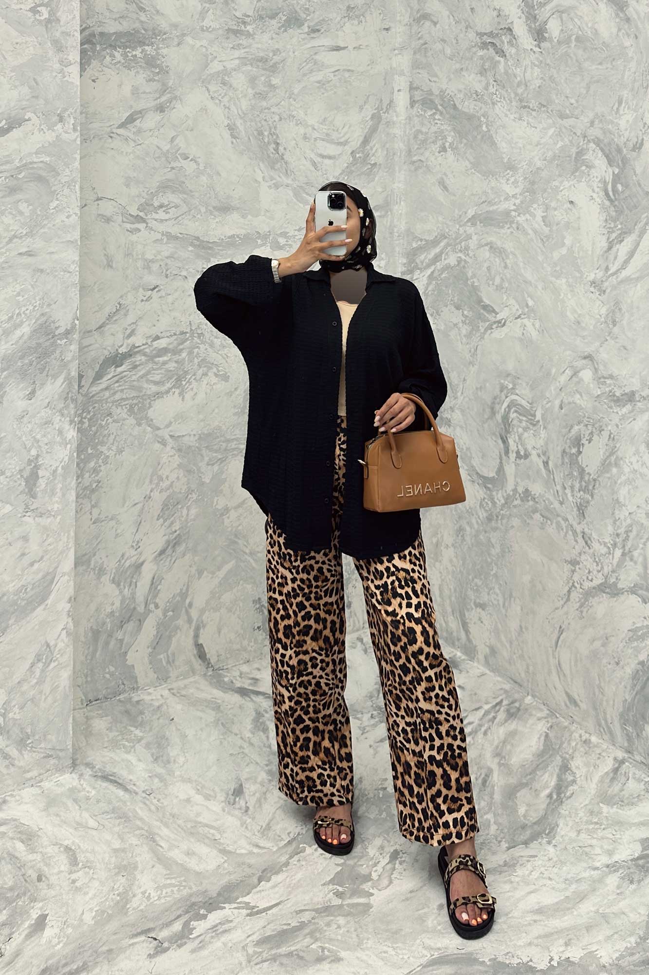 مانتو آستین پاگن نوا یقه آبشاری