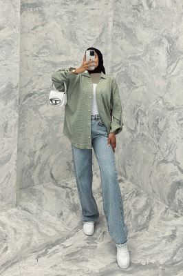 مانتو آستین پاگن نوا یقه آبشاری