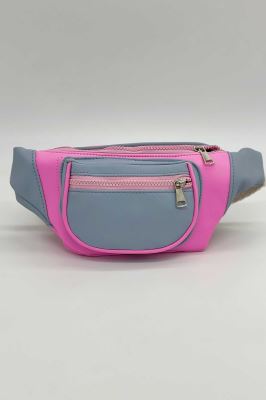 کیف کمری دو رنگ 1595