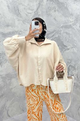 مانتو کنفی آستین خفاشی