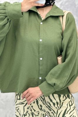 مانتو کنفی آستین خفاشی 