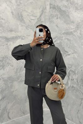 ست کت و شلوار لینن قاصدک