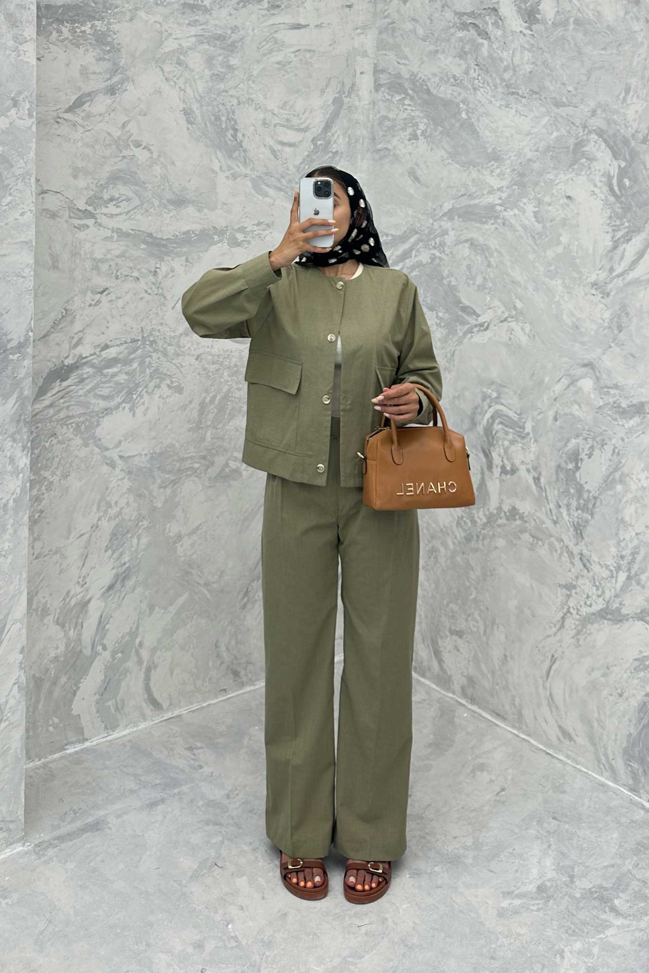 ست کت و شلوار لینن قاصدک