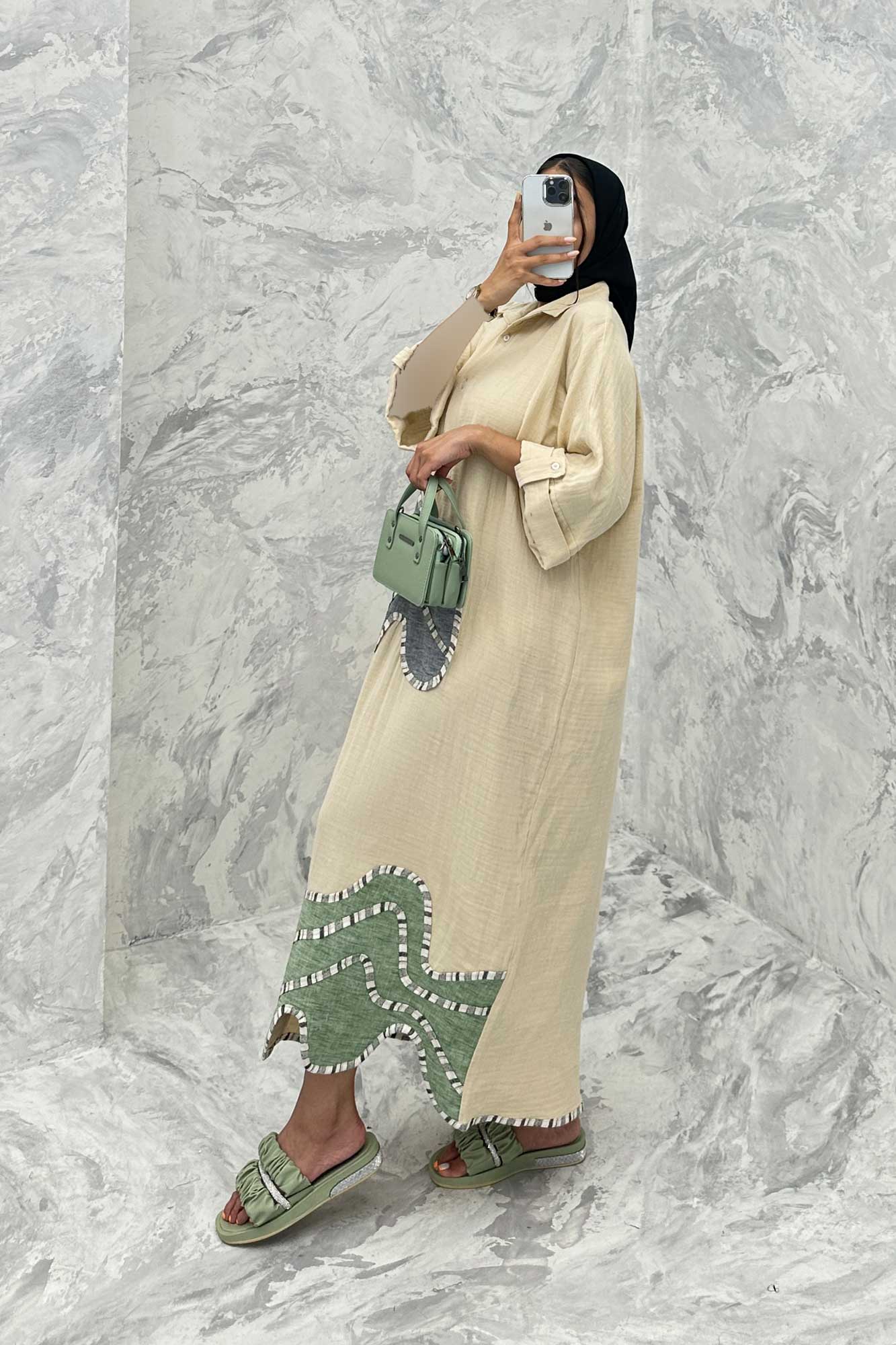 مانتو کفتان مالینبو طرح موج رامونا