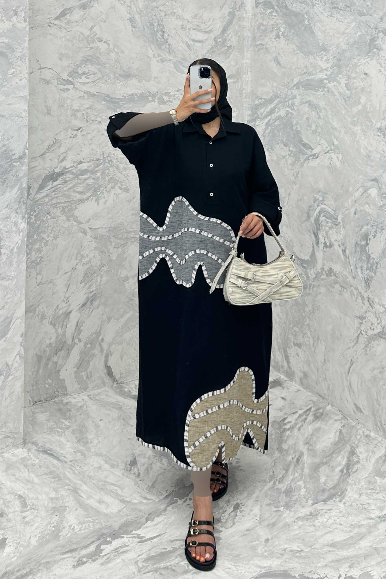 مانتو کفتان مالینبو طرح موج رامونا