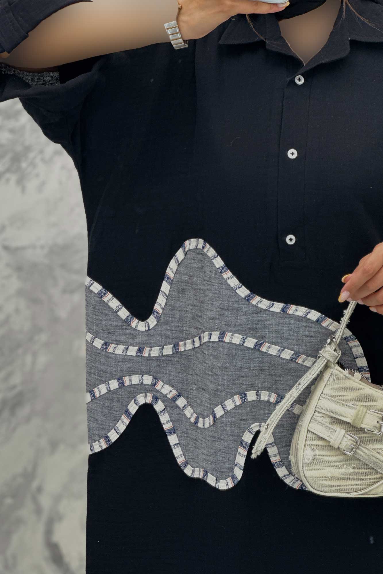 مانتو کفتان مالینبو طرح موج رامونا