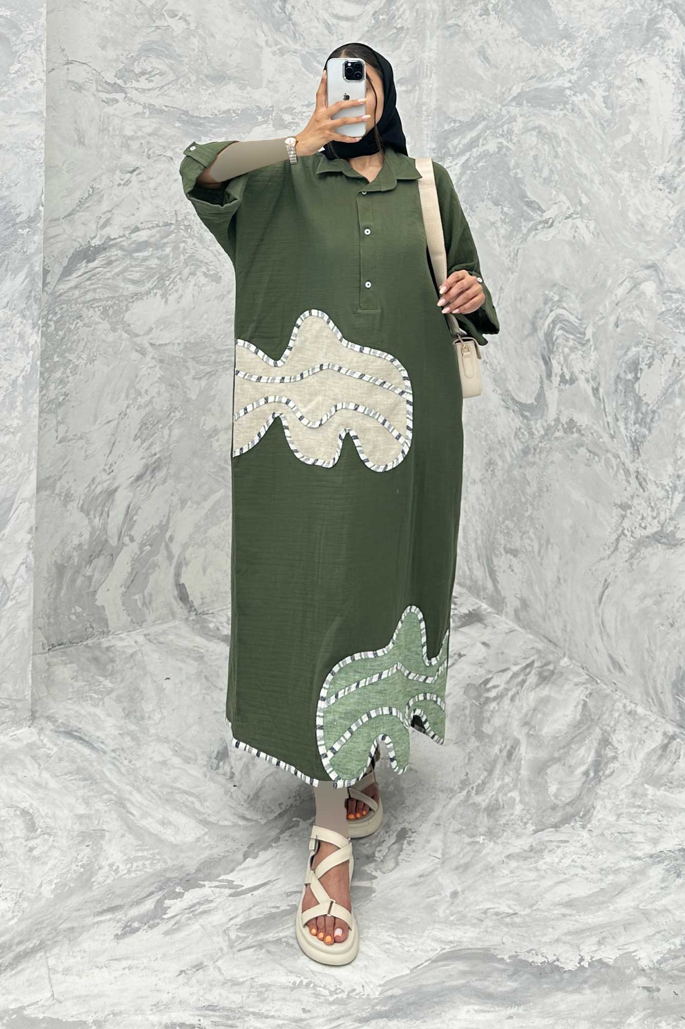 مانتو کفتان مالینبو طرح موج رامونا