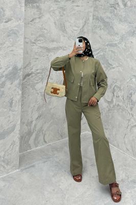 ست کت و شلوار لینن قاصدک