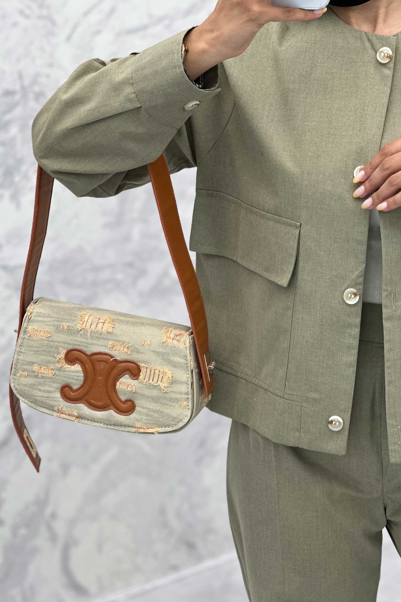 ست کت و شلوار لینن قاصدک