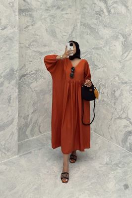 پیراهن جلو چین دار بابوس یقه هفت