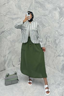 کت کوتاه پایین هلال یقه دیپلمات جودون