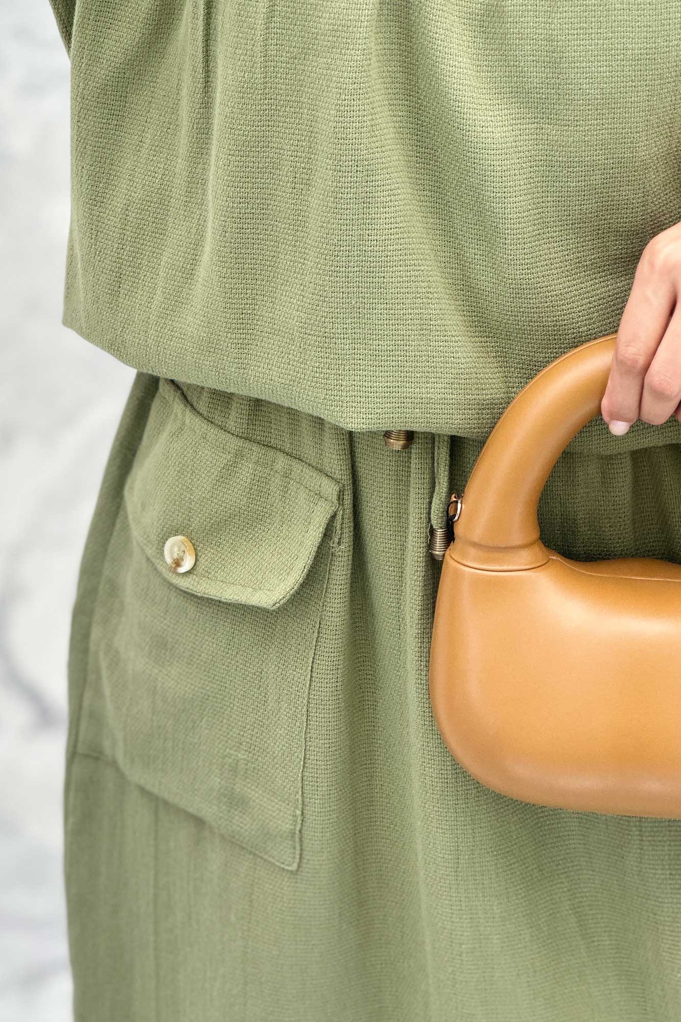 ست مانتو و دامن کنفی توسکا