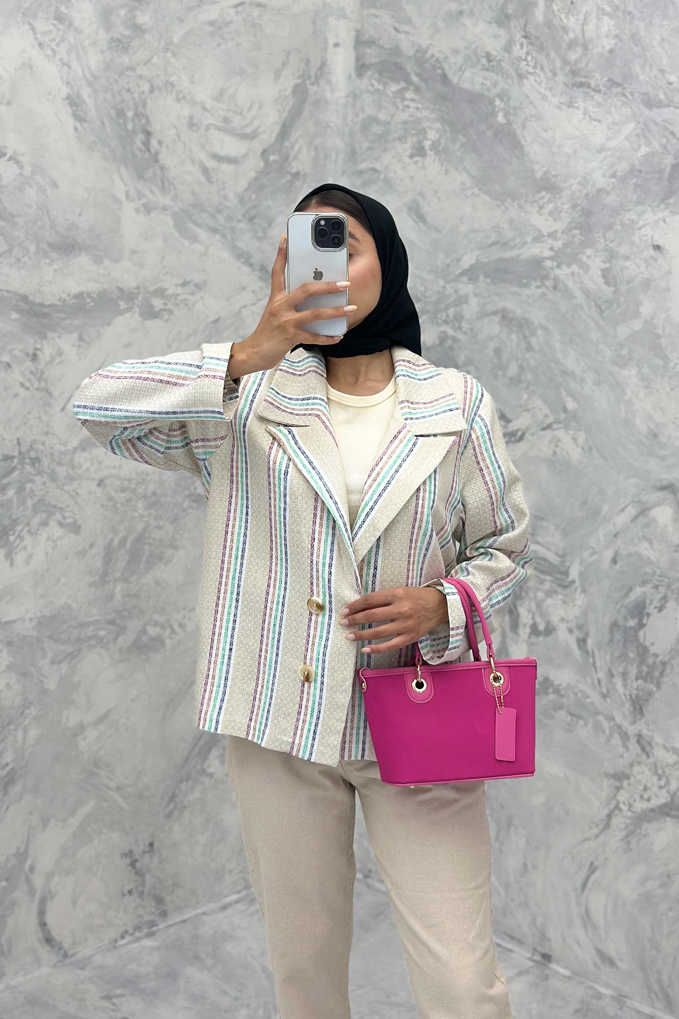 کت چهار دکمه یقه بلیزر جودون