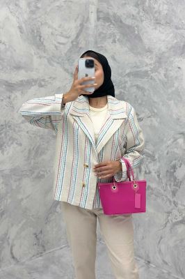 کت چهار دکمه یقه بلیزر جودون