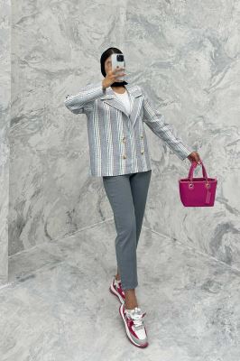 کت چهار دکمه یقه بلیزر جودون