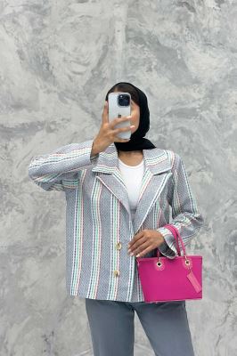 کت چهار دکمه یقه بلیزر جودون