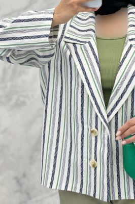 کت چهار دکمه یقه بلیزر جودون