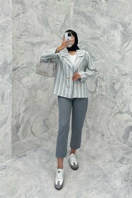 کت چهار دکمه یقه بلیزر جودون