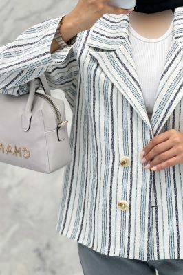 کت چهار دکمه یقه بلیزر جودون